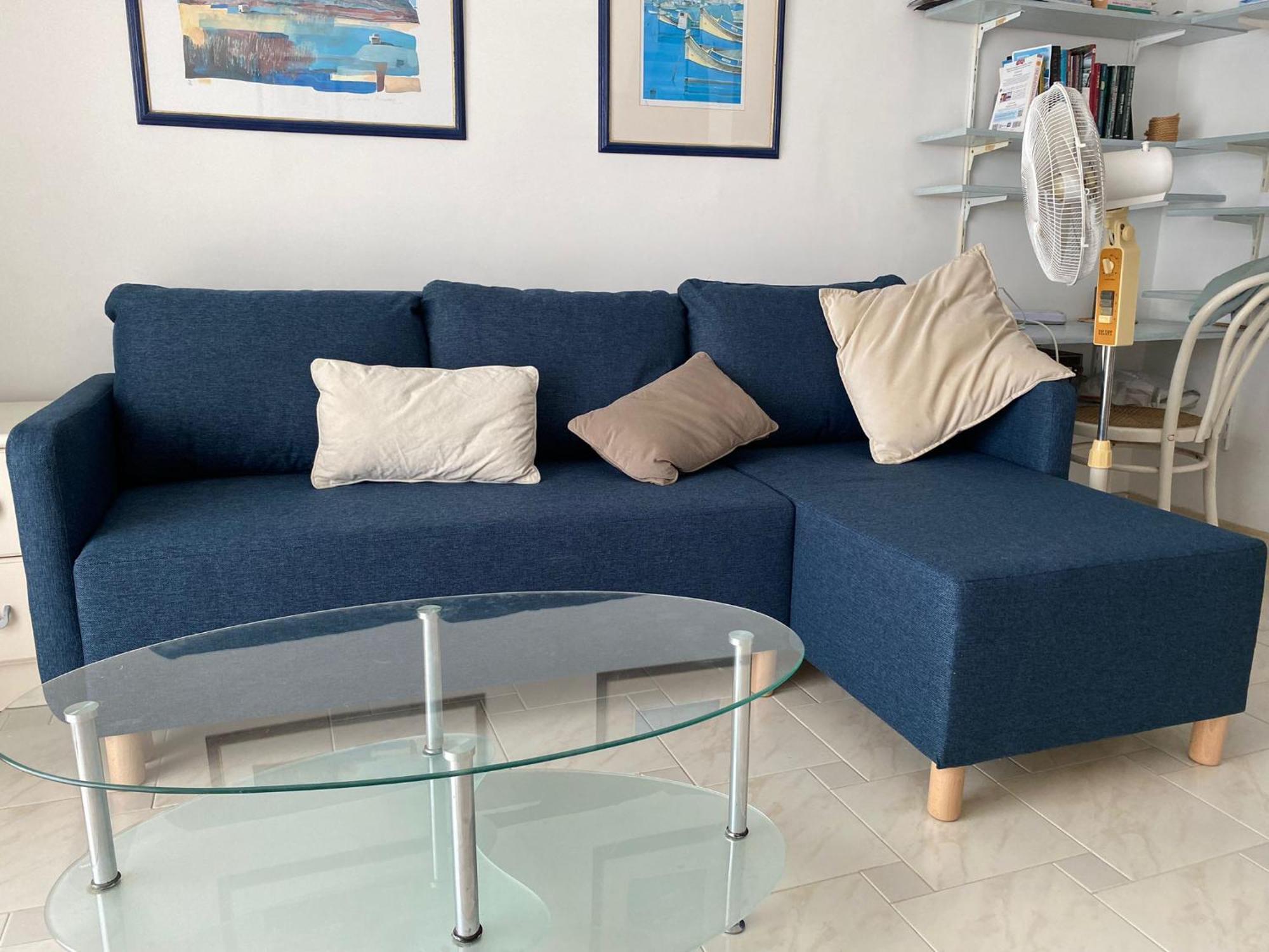 Sea Front Apartment At Mellieha Bay, Malta! Bagian luar foto